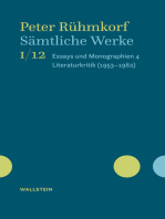 Sämtliche Werke: Essays und Monographien 4. Literaturkritik (1953-1962)