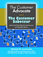 The Customer Advocate and the Customer Saboteur: Linking Social Word-of-Mouth, Brand Impression, and Stakeholder Behavior
