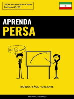 Aprenda Persa - Rápido / Fácil / Eficiente: 2000 Vocabulários Chave