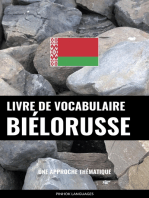 Livre de vocabulaire biélorusse: Une approche thématique