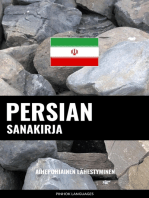 Persian sanakirja: Aihepohjainen lähestyminen