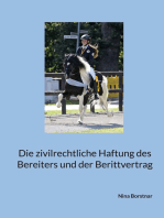 Die zivilrechtliche Haftung des Bereiters und der Berittvertrag