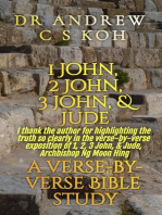 1 John, 2 John, 3 John & Jude: a Verse by Verse Bible Study: Non Pauline and General Epistles, #2