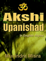 Akshi Upanishad: In English rhyme
