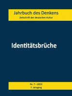Identitätsbrüche: Zeitschrift der deutschen Kultur