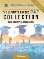 The Ultimate PAT Collection: Hundreds of practice questions, unique mock papers, detailed breakdowns and techniques to maximise your chances of success in the Oxford PAT exam