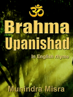 Brahma Upanishad: In English Rhyme