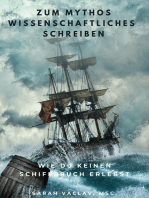 Zum Mythos Wissenschaftliches Schreiben: Wie du keinen Schiffbruch erlebst