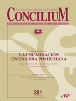 La encarnación en una era poshumana: Concilium 391