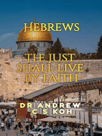 Hebrews: the Just Shall Live by Faith: Non Pauline and General Epistles, #1