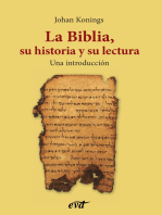 La Biblia, su historia y su lectura: Una introducción
