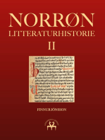 Norrøn litteraturhistorie II: Den oldnorske og oldislandske litteraturs historie