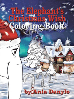 The Elephant's Christmas Wish Colouring Book