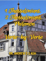 1 Thessalonians, 2 Thessalonians, Philemon