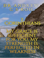 2 Corinthians: My Grace is Sufficient for You: Pauline Epistles, #3