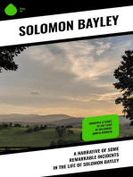 A Narrative of Some Remarkable Incidents in the Life of Solomon Bayley