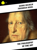 The Philosophy of Fine Art