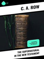 The Supernatural in the New Testament