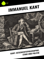 Kant: Geschichtsphilosophie, Ethik und Politik