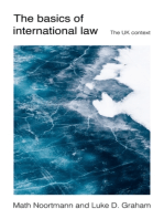 The basics of international law: The UK context