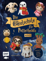 Die Häkelschule für Potterheads – Minis: Magische Charaktere und phantastische Wesen im Kleinformat: So einfach und schnell wie von Zauberhand gehäkelt – süße 10 cm groß
