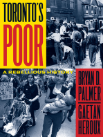 Toronto’s Poor: A Rebellious History