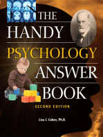 The Handy Psychology Answer Book