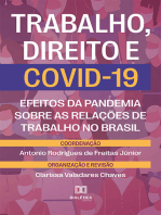 Trabalho, Direito e COVID-19: efeitos da pandemia sobre as relações de trabalho no Brasil