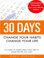 30 DAYS - Change your habits, Change your life