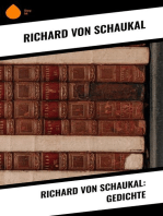 Richard von Schaukal: Gedichte