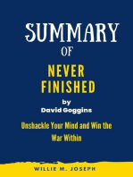 Summary of Never Finished By David Goggins