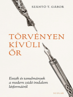 Törvényen kívüli őr: Esszék és tanulmányok a modern zsidó irodalom létformáiról