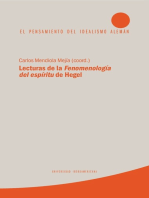 <![CDATA[Lecturas de la Fenomenología del espíritu de Hegel]]>
