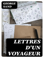 Lettres d'un voyageur