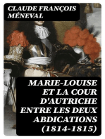 Marie-Louise et la cour d'Autriche entre les deux abdications (1814-1815)