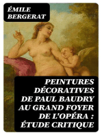 Peintures décoratives de Paul Baudry au grand foyer de l'Opéra 