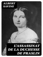 L'Assassinat de la Duchesse de Praslin