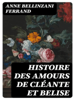 Histoire des amours de Cléante et Belise