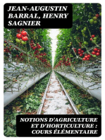 Notions d'agriculture et d'horticulture : cours élémentaire