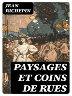 Paysages et coins de rues