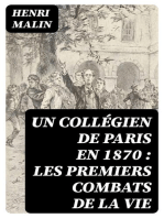 Un collégien de Paris en 1870 