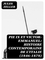 Pie IX et Victor-Emmanuel: Histoire contemporaine de l'Italie (1846-1878)