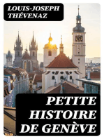 Petite histoire de Genève