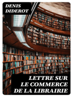 Lettre sur le commerce de la librairie: La propriété littéraire au XVIIIe siècle