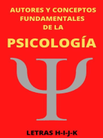 Autores y Conceptos Fundamentales de la Psicología Letras H-I-J-K: AUTORES Y CONCEPTOS FUNDAMENTALES, #5