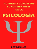 Autores y Conceptos Fundamentales de la Psicología Letras L-M: AUTORES Y CONCEPTOS FUNDAMENTALES, #6