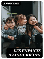 Les enfants d'aujourd'hui