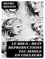 Le Brun : huit reproductions fac-simile en couleurs