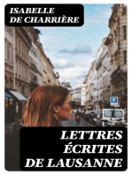 Lettres écrites de Lausanne