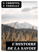 L'histoire de la Savoie: Edition illustrée